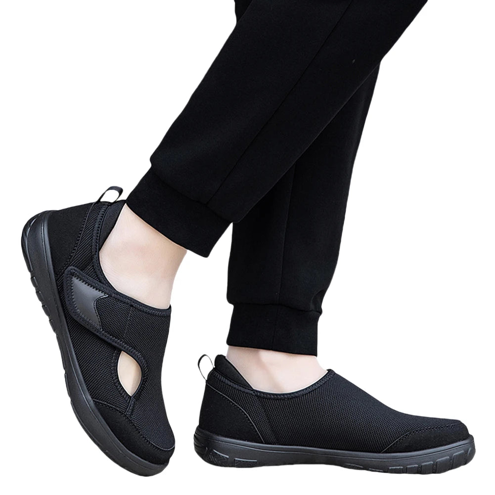 Women's Lightweight Slip-On Orthopedic Sneakers with Adjustable Closure