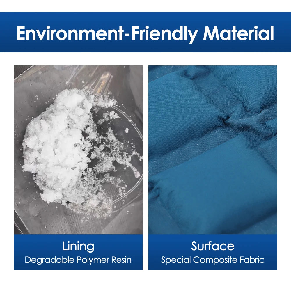 Self Absorbing Ice Wrap