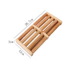Wooden Foot Massage Roller