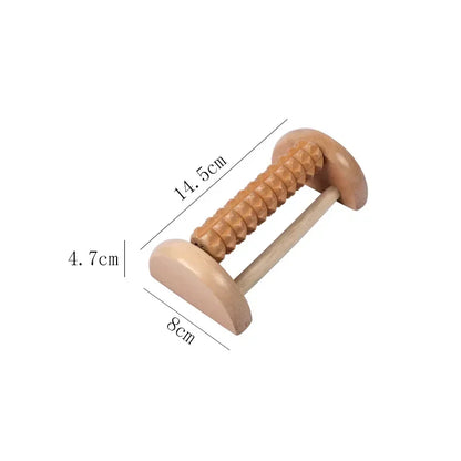 Wooden Foot Massage Roller