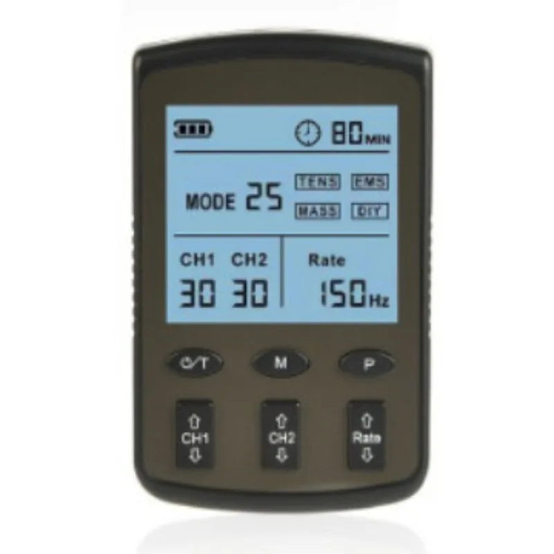 FM-B2503 Dual Channel TENS Massager 25 Modes Adjustable Pulse