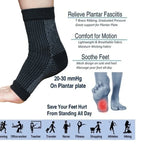 Ankle Compression Socks – Graduated Support, Breathable Fabric