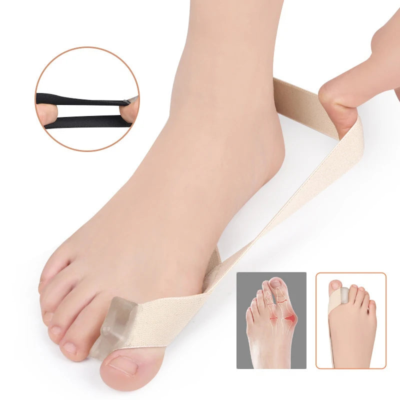 Hallux Valgus Toe Corrector Strap Toe Separator Splint S/L