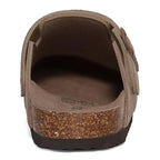 Women Cork Leather Clogs