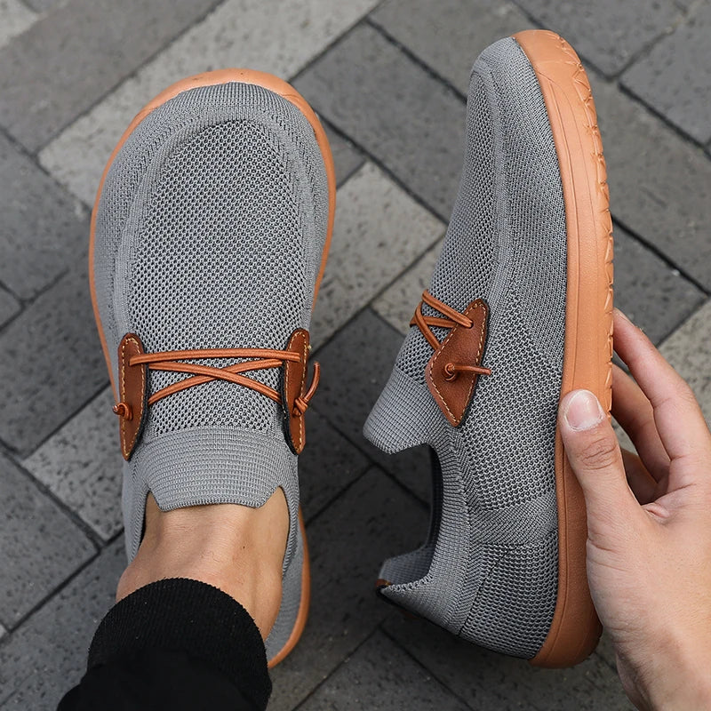 Men's Wide Toe Walking Sneakers
