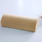 Half Moon Bolster Memory Foam Leg and Knee Elevation Pillow