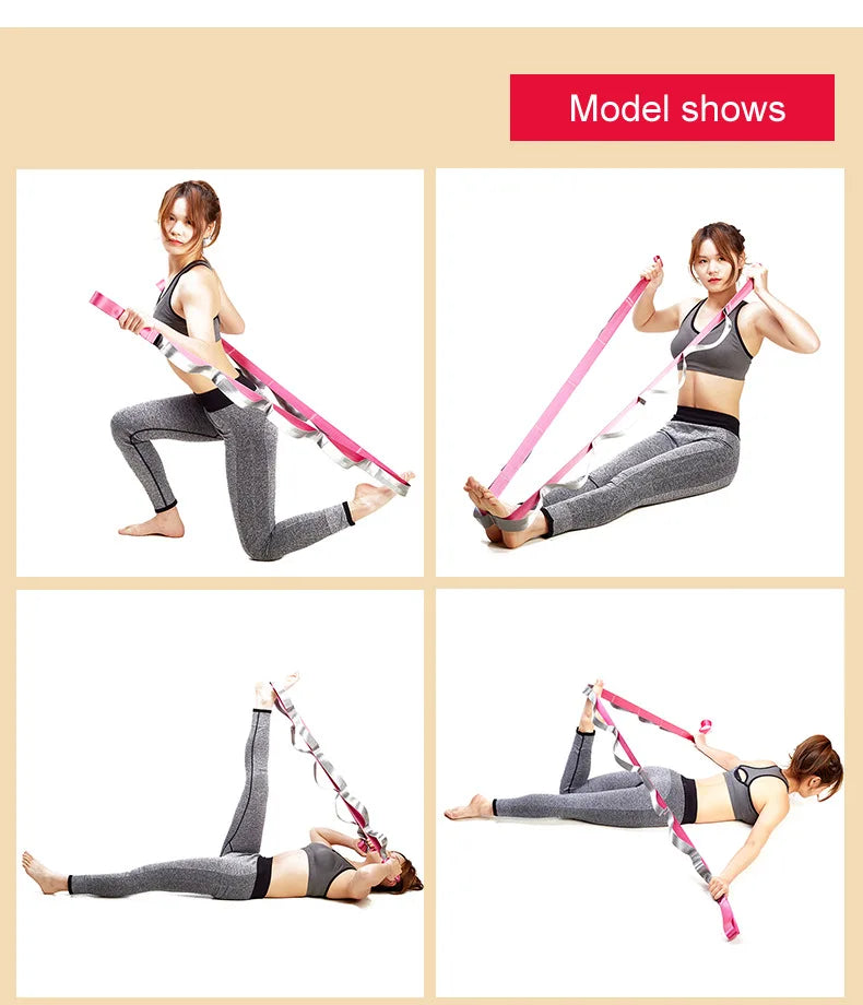 Yoga Stretch Strap 12-segment