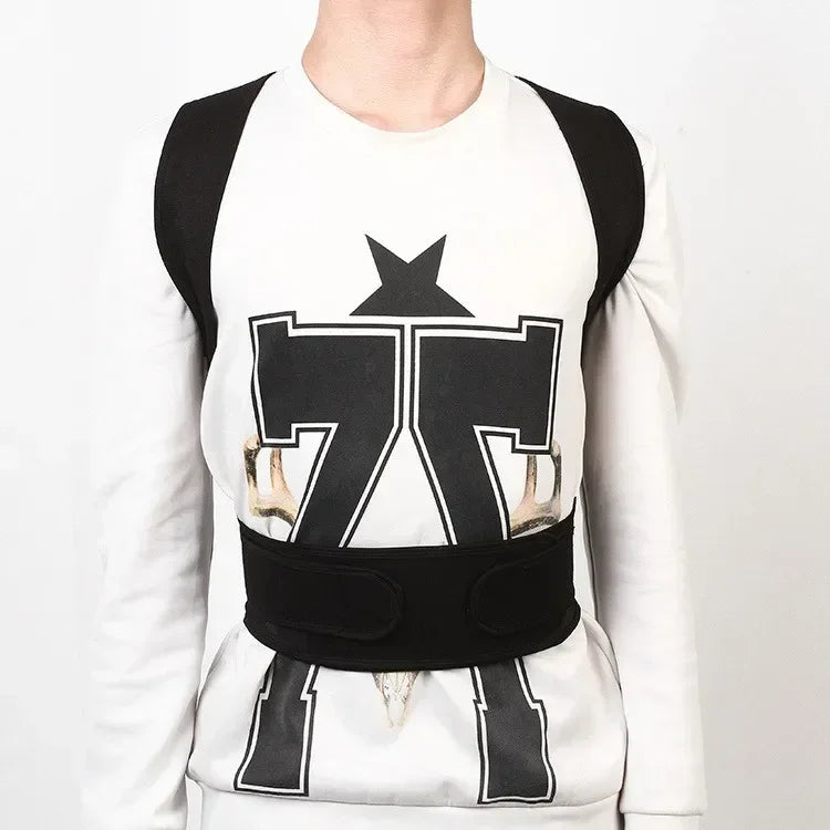 Reinforced Posture Corrector Vest for Lumbar Support