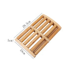Wooden Foot Massage Roller