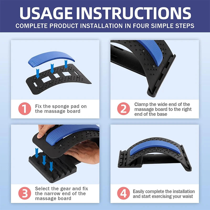 Magnetic Therapy Back Stretcher