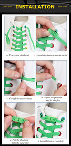 No Tie Shoelaces