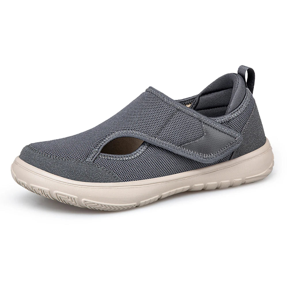 Women's Wide Fit Walking Sneakers – Breathable, Cushioned Sole