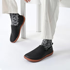 Wide Toe Leather Shoes