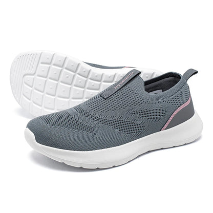 Wide Toe Slip On Running Shoes