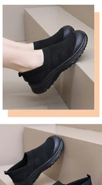 Women Slip On Mesh Shoes Breathable Anti Slip Summer Flats
