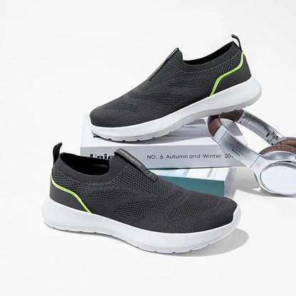 Wide Toe Slip On Running Shoes