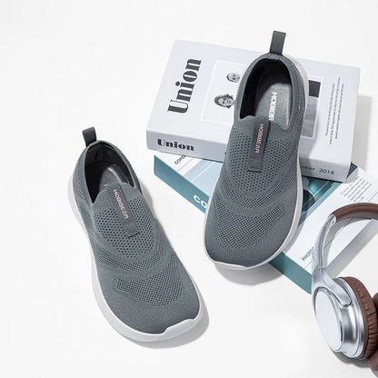 Wide Toe Slip On Running Shoes