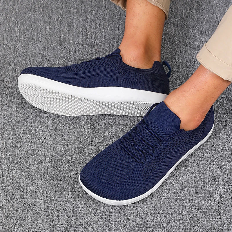 Stable Stride Shoes: Unisex Breathable Lace Up Barefoot Shoes