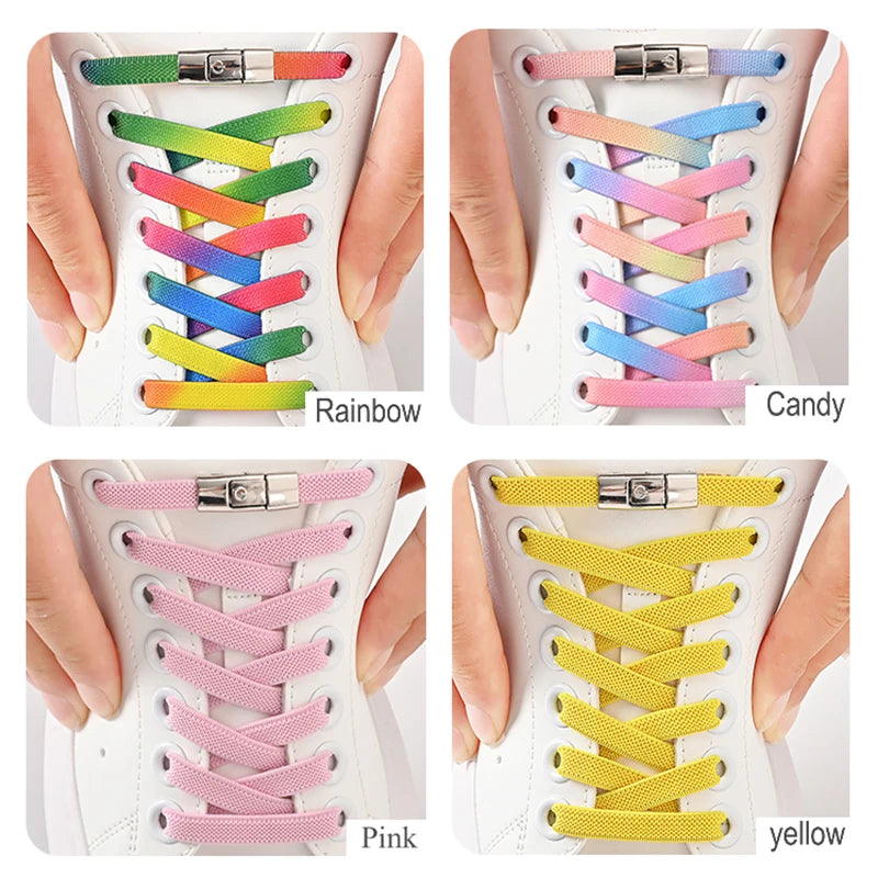 No Tie Elastic Shoelaces