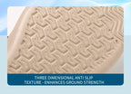 Non-slip rubber outsole of orthopedic barefoot sneaker