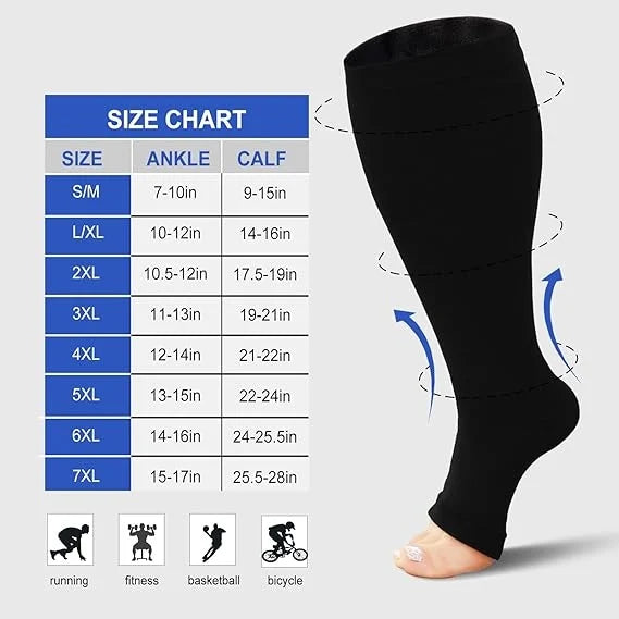 Plus Size Compression Socks