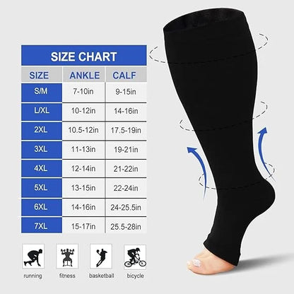 Plus Size Compression Socks