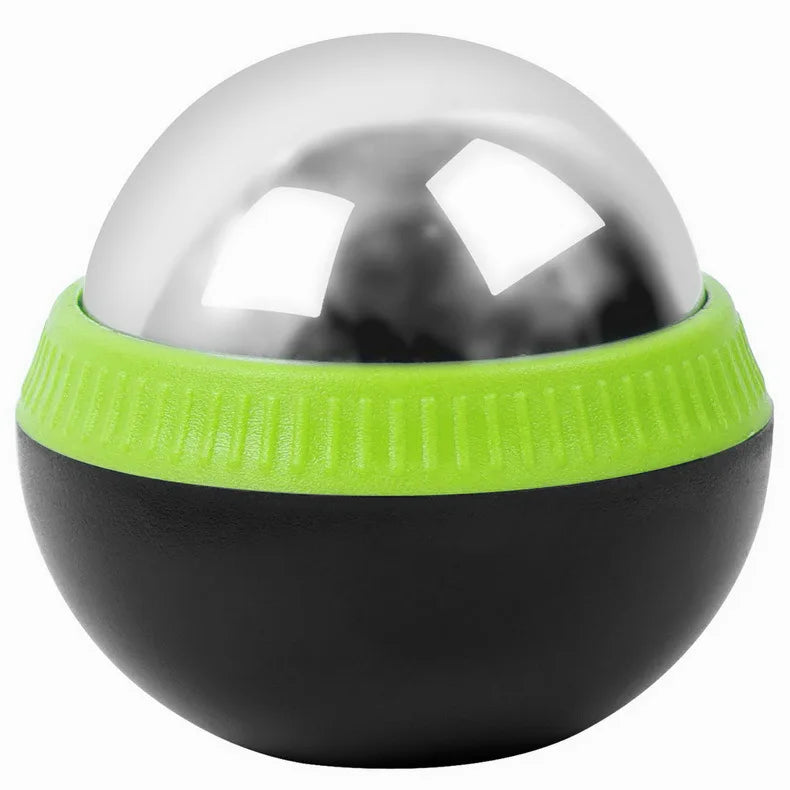 Stainless Steel Ice Massage Ball 60mm Hot Cold Compress Tool