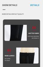 Zipper Knee High Compression Socks – Easy On-Off Design, Graduated Support