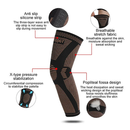 Full Leg Compression Sleeve