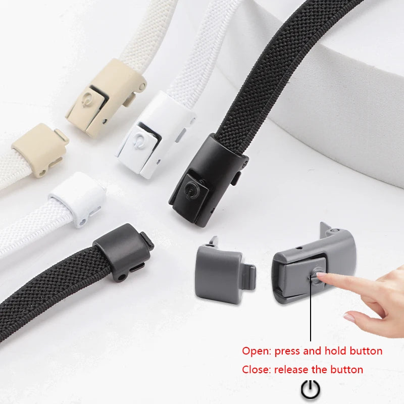 No Tie Elastic Shoelaces