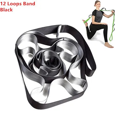 Yoga Stretch Strap 12-segment