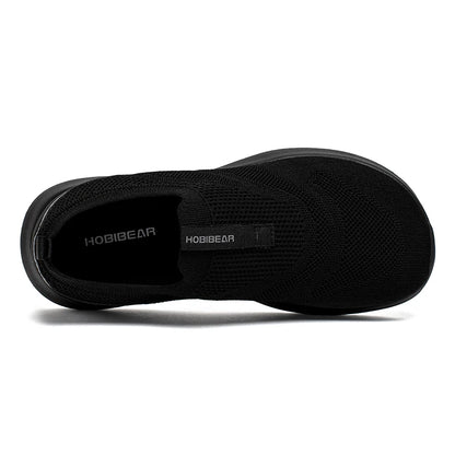 Wide Toe Slip On Running Shoes