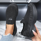 Wide Fit Thick Sole Mesh Sneakers for Men and Women