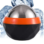 Stainless Steel Ice Massage Ball 60mm Hot Cold Compress Tool