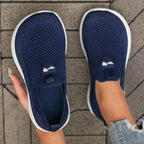 Wide Fit Thick Sole Mesh Sneakers for Men and Women