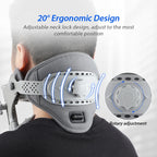 Adjustable Heated Neck Support Collar – 3-in-1 Design