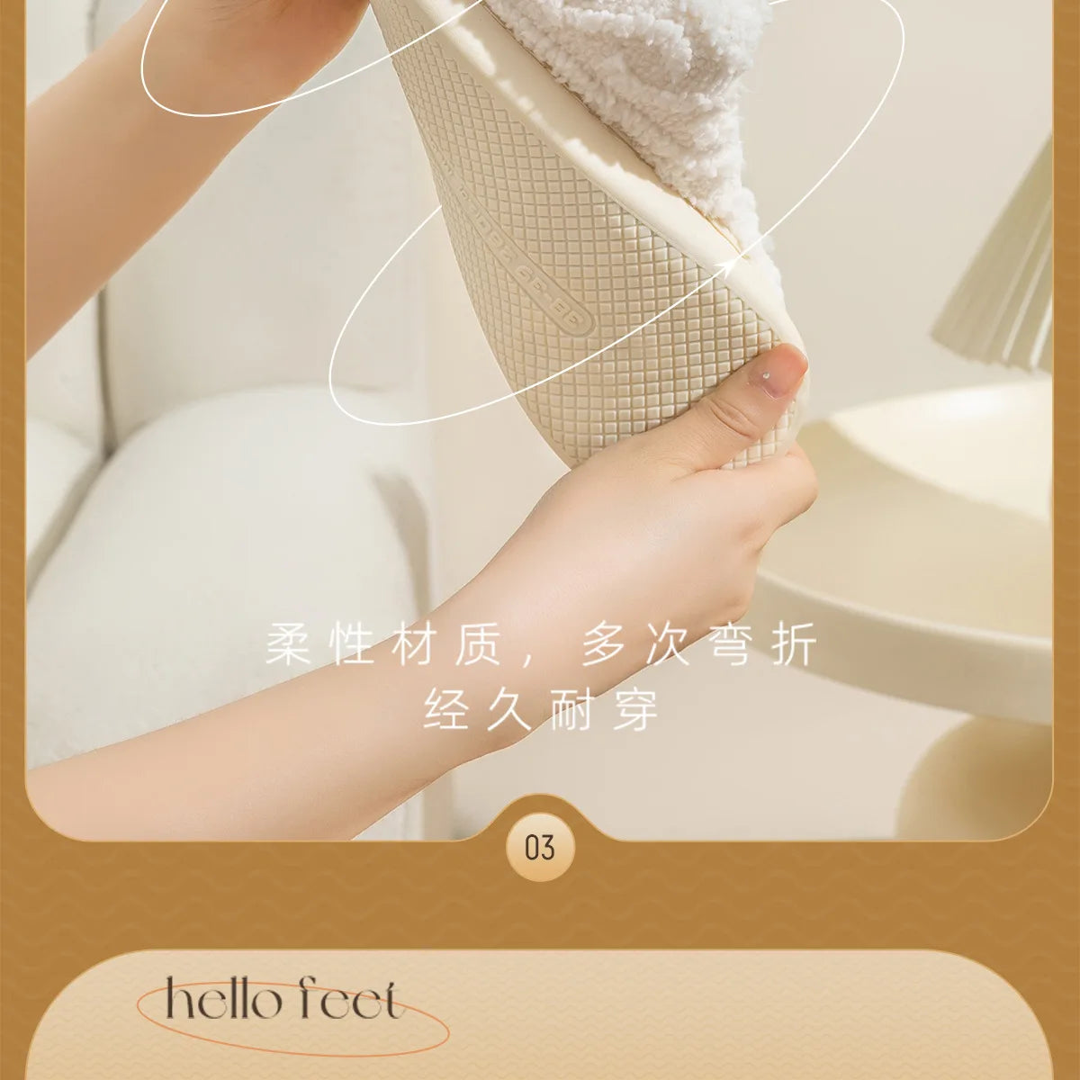 Women Winter Fur Slippers