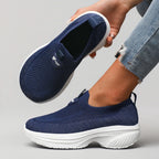 Wide Fit Thick Sole Mesh Sneakers for Men and Women