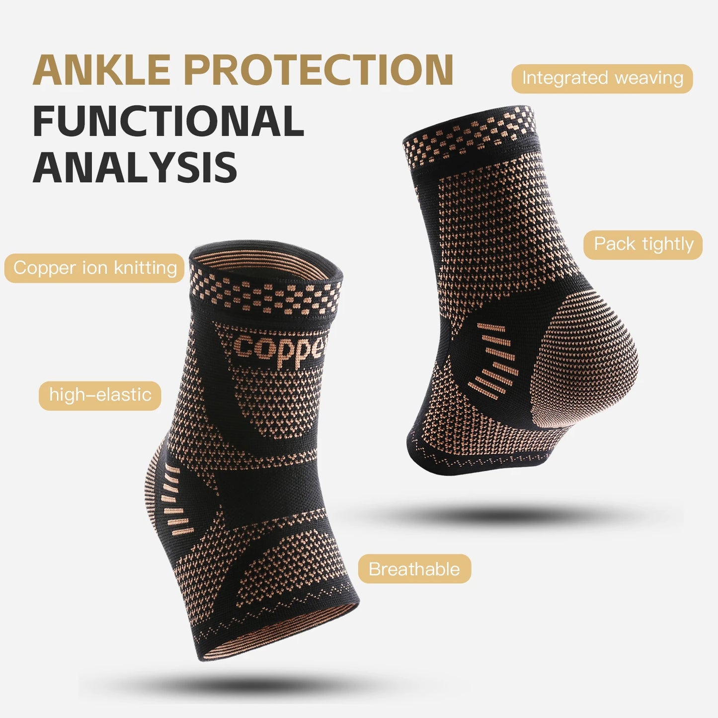 Copper Ankle Brace