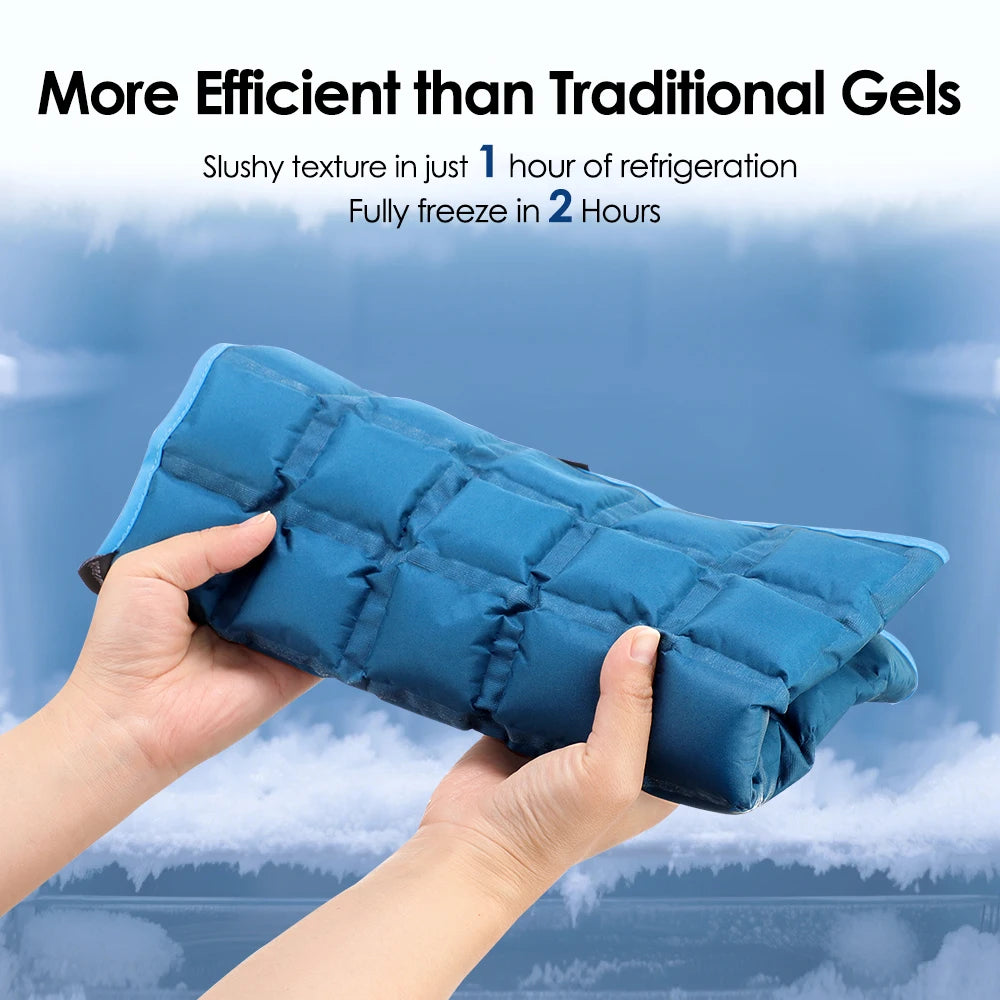 Self Absorbing Ice Wrap