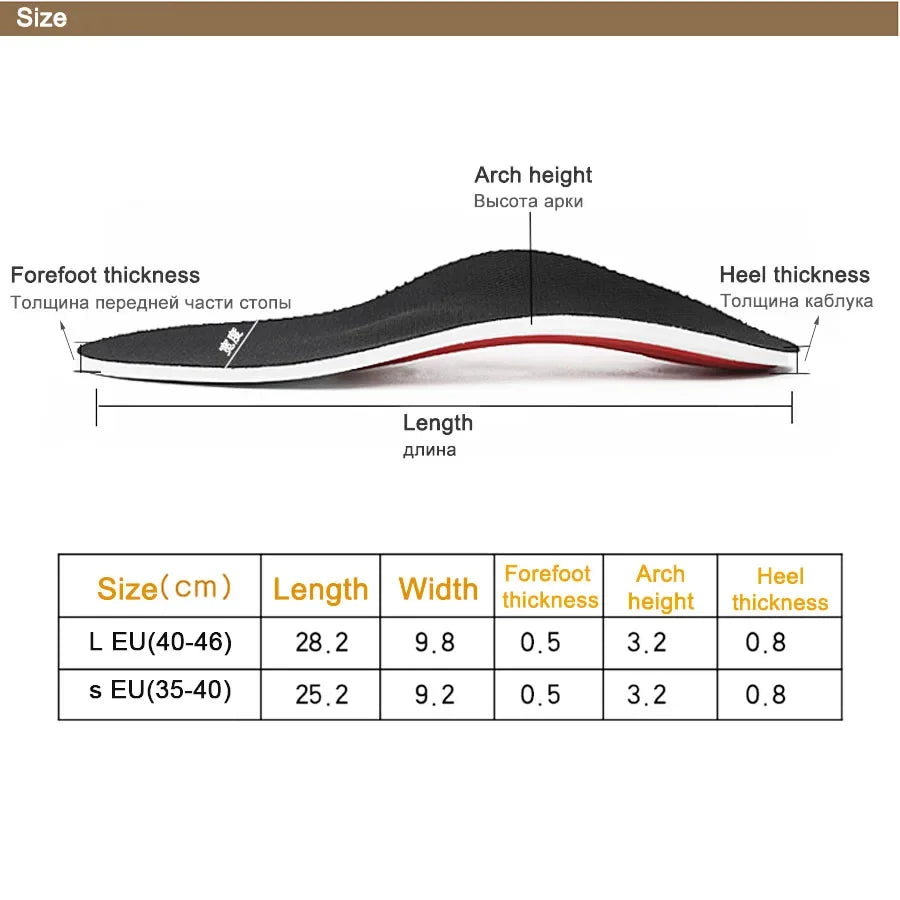 Arch Support Orthopedic Insoles