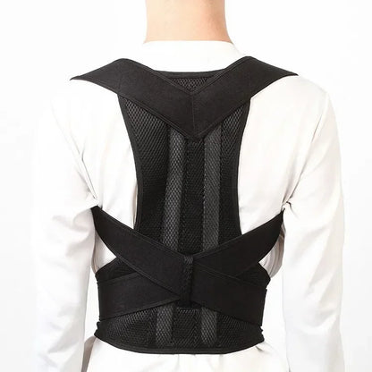 Reinforced Posture Corrector Vest for Lumbar Support