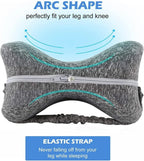 Memory Foam Leg Separator Pillow for Side Sleepers – Cushioned Knee Support