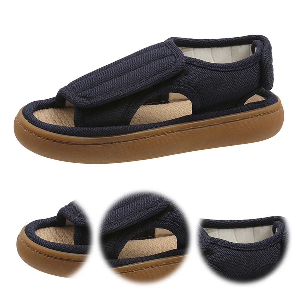 Unisex Wide Fit Adjustable Breathable Walking Sandals