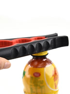 Multi-Functional Four-in-One Can and Bottle Opener