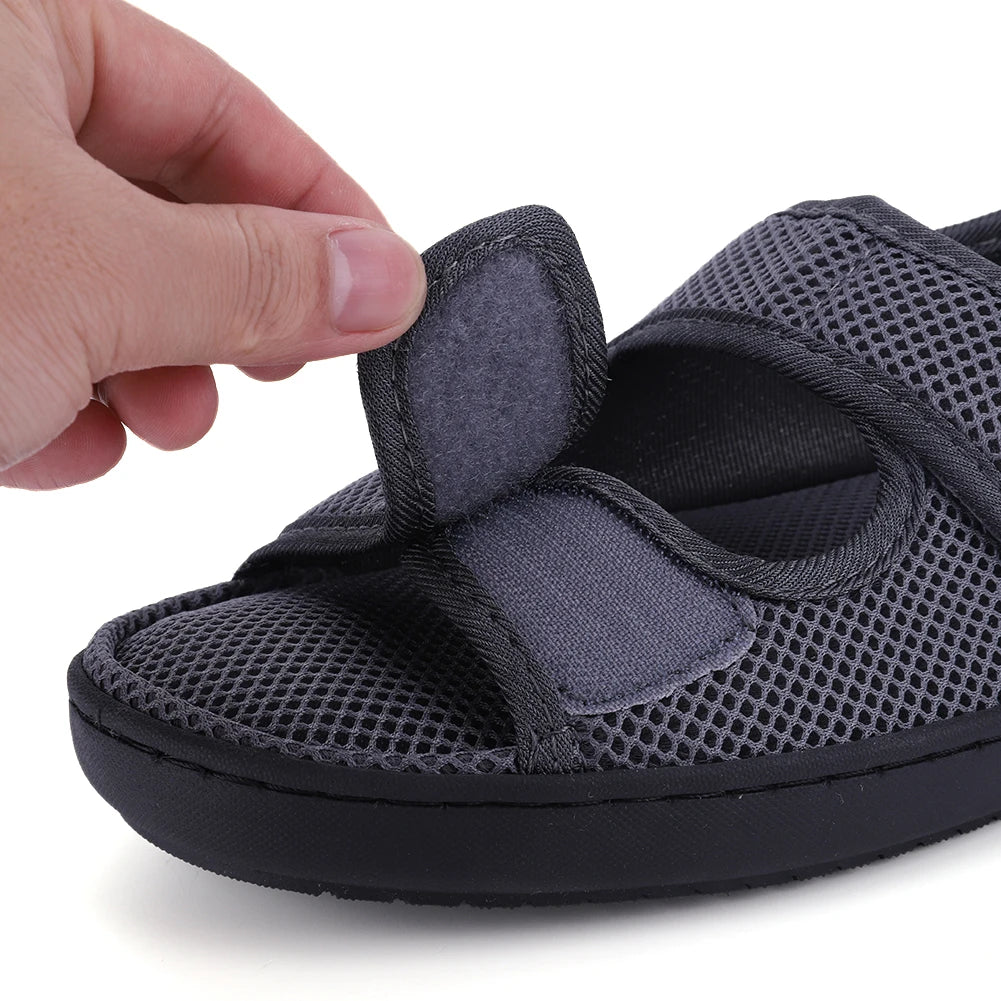 Diabetic Sandals Adjustable Hook & Loop
