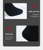 Zipper Knee High Compression Socks – Easy On-Off Design, Graduated Support