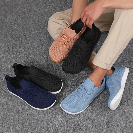 Unisex Breathable Lace Up Shoes