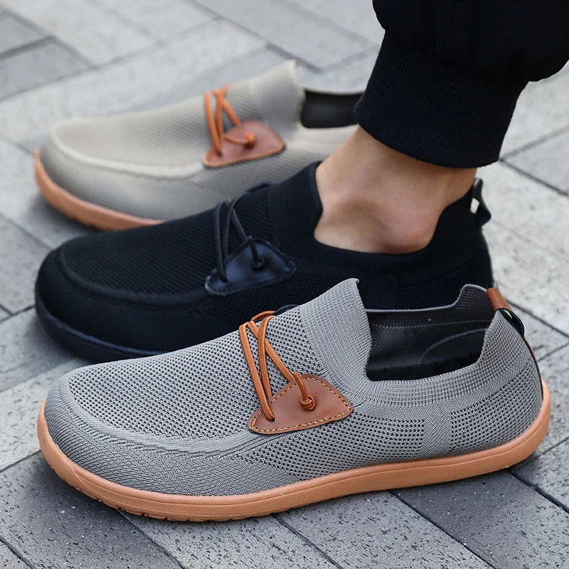 Men's Wide Toe Walking Sneakers