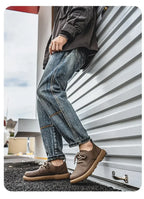 Men’s Retro Leather Shoes